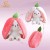 Cute Reversible Strawberry Bunny Plush Toy – Kawaii Soft Stuffed Mini Pillow Doll