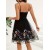 Vintage Embroidered Sling Dress – Sexy Backless Summer Camisole for Women 2024