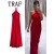 Halter Backless Satin Dress – Elegant Off-Shoulder Midi Evening Dress for Women