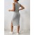 Sexy Summer Tank Top Dress – Slim Fit Sleeveless Split Long Dress for Women