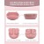 U-HOOME Silicone Baby Feeding Set | Toddler Weaning Dish Set (Pink)