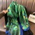 Elegant Large Silk Soft Scarf for Women - Stylish Printed Long Shawl & Wrap (180x90 cm)