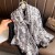 Elegant Large Silk Soft Scarf for Women - Stylish Printed Long Shawl & Wrap (180x90 cm)