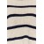 Striped Off-Shoulder Crew Neck Crop Knitwear – Casual Basics for Everyday Comfort