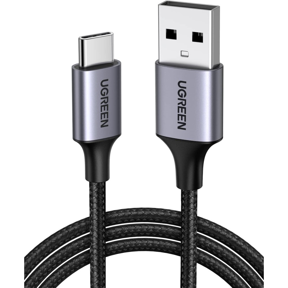 UGREEN Nylon Braided USB-C Fast Charging Cable for Samsung, MacBook, PS5 & More