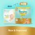 Pampers Ultimate Comfort Taped Diapers, Size 2 (3-8 kg), 168 Count – Gentle Aloe Vera & Vitamin E