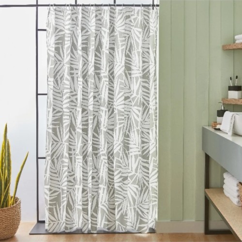 Home Box Victoria Shower Curtain with 16 Hooks - 180x240 cm