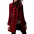 Women’s Autumn/Winter Double Breasted Woolen Jacket – Turn-down Neck, Fashion Coat