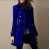 Women’s Autumn/Winter Double Breasted Woolen Jacket – Turn-down Neck, Fashion Coat