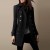 Women’s Autumn/Winter Double Breasted Woolen Jacket – Turn-down Neck, Fashion Coat