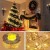 Yoawllty 2Pcs Christmas Ribbon Lights, 19.6ft Warm White LED Fairy Lights