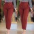 Women's High Waist Slim Pleated Pencil Pants with Pockets