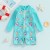 0-24 Months Baby Boy Shark Rashguard Long Sleeve Swimsuit