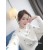 Elegant Daisy Embroidery Slim Fit Pullover Sweater