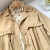 Fashionable Girls Long Trench Coat for Ages 2-9, Windbreaker Jacket for Spring and Autumn Seasons 2025