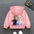 Disney Girls Mickey Mouse Frozen Elsa Princess Hooded Jacket for Spring & Autumn, Casual Sports Outerwear