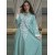 Muslim Abaya Dress - Embroidered Long Sleeve Kaftan Gown for Women, Moroccan Style