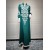 Muslim Abaya Dress - Embroidered Long Sleeve Kaftan Gown for Women, Moroccan Style