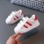 Fashionable White Non-Slip Kids Sneakers – Breathable Casual Shoes for Boys & Girls