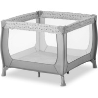 Hauck Sleep N Play SQ Playpen / Travel Cot – 90 x 90 cm, Compact & Foldable, Suitable for Babies