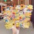 14Pcs Cartoon Baby Girl Hair Clips – Cute Flower & Fruit Hairpins Set for Kids