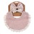 3Pcs Set Muslin Cotton Bamboo Baby Bibs - Tassel Lace Feeding Drool & Burp Cloth Scarf