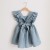 Toddler Girl Dress - 100% Cotton Ruffles Baby Dress