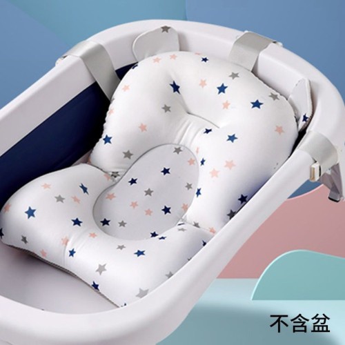 Baby Bath Seat Support Mat – Anti-Slip Soft Cushion for Newborn Bathtub Comfort