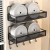 Portable Hanging Wall-Mounted Storage Rack – No-Drilling Organizer for Kitchen & Bathroom