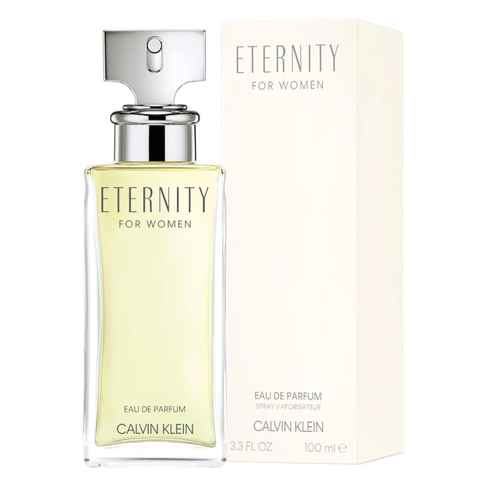 Calvin Klein Eternity Eau de Parfum (EDP) for Women 100ml - Fruity Floral Timeless Scent