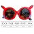 Kids Cartoon UV400 Sunglasses – Boys & Girls Round Frame Outdoor Sun Protection Eyewear