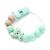 Silicone Baby Pacifier Clip with Cartoon Animal & Wood Teether – Teething Chain Gift