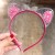 Girls Shining Sequin Cat Ears Hairbands – Cute Headwear for Kids & Princess Gifts