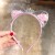 Girls Shining Sequin Cat Ears Hairbands – Cute Headwear for Kids & Princess Gifts