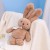 25cm Long Ears Bunny Plush Toy – Soft Rabbit Doll for Christmas & Birthday Gifts