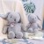 25cm Long Ears Bunny Plush Toy – Soft Rabbit Doll for Christmas & Birthday Gifts