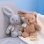 25cm Long Ears Bunny Plush Toy – Soft Rabbit Doll for Christmas & Birthday Gifts