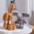 25cm Long Ears Bunny Plush Toy – Soft Rabbit Doll for Christmas & Birthday Gifts