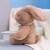 25cm Long Ears Bunny Plush Toy – Soft Rabbit Doll for Christmas & Birthday Gifts