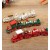 GUAGLL Christmas Wooden Train Decoration, Cute Tabletop & Window Decor, Holiday Gift for Home & Garden