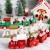 GUAGLL Christmas Wooden Train Decoration, Cute Tabletop & Window Decor, Holiday Gift for Home & Garden