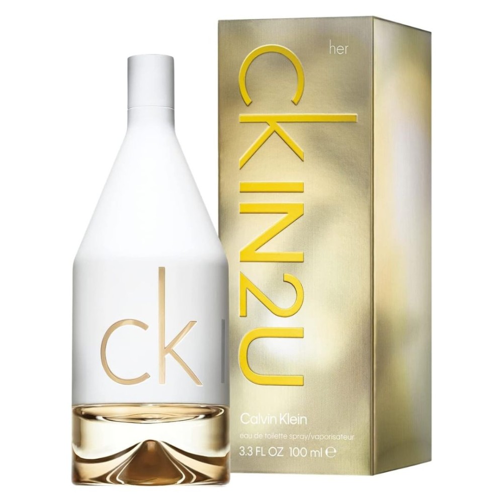 Calvin Klein CK IN2U for Women Eau De Toilette 100ml – Bright and Refreshing Feminine Scent