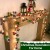 Yoawllty Christmas Garland with Lights, 6.5FT Red Berry, Bell & Pine Needle Xmas Deco for Indoor & Outdoor