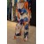 Women’s Printed Satin Two-piece Set - 3/4 Sleeve Top & Pants - Summer Fashion (S-XXL)