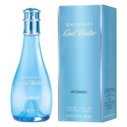 Davidoff Cool Water Fresh Eau de Toilette for Women, 100ml – Floral & Refreshing Scent