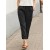 Women's Cotton & Linen Casual Pants | Large Pockets, Straight Fit, Elastic Waist for Spring/Summer