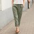 Women's Cotton & Linen Casual Pants | Large Pockets, Straight Fit, Elastic Waist for Spring/Summer