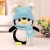 Cute Penguin Plush Toy with Hat & Scarf – Soft Stuffed Animal for Kids, 25/35cm Xmas Gift