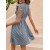 Casual Summer Striped A-line Dress – Flounce Sleeves V-Neck Midi Dress for Women 2024