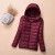 Women’s Short Down Jacket – Hooded Cotton Padded Parka for Autumn/Winter 2024